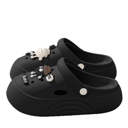 踩屎感洞洞鞋女夏外穿2025新款海邊沙灘增高防滑厚底戶外耐磨涼鞋 踩屎感洞洞鞋女夏外穿2025新款海邊沙灘增高防滑厚底戶外耐磨涼鞋