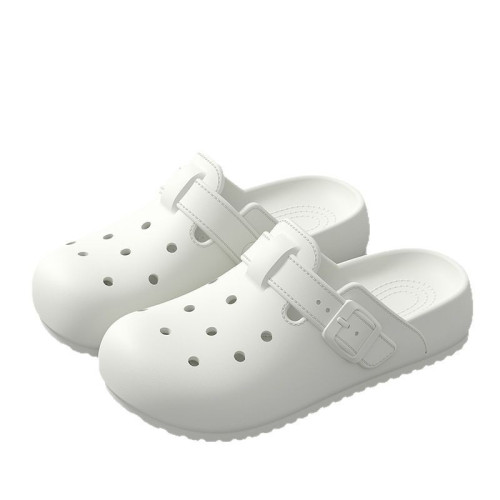 踩屎感洞洞鞋女夏季外穿時尚勃肯2025新款室內家居防滑包頭涼拖鞋 踩屎感洞洞鞋女夏季外穿時尚勃肯2025新款室內家居防滑包頭涼拖鞋