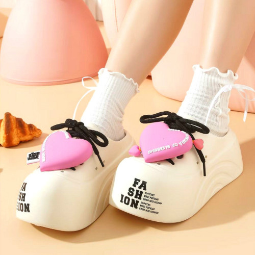 2025新款愛心涼拖鞋女士夏季外穿防滑厚底懶人鞋兩穿沙灘洞洞鞋子 2025新款愛心涼拖鞋女士夏季外穿防滑厚底懶人鞋兩穿沙灘洞洞鞋子