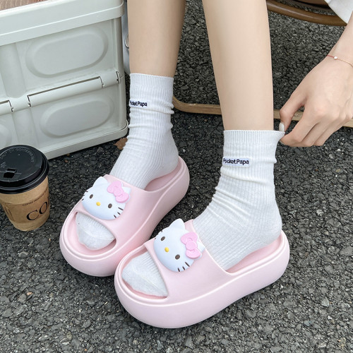 6.0厚底增高拖鞋女2025新款可愛學生防滑eva不臭腳涼拖鞋夏天外穿