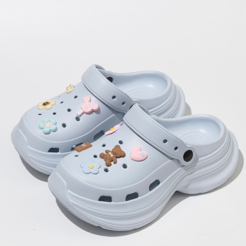 厚底洞洞鞋女夏季外穿2025新款小個子增高搭裙子包頭沙灘涼拖鞋女 厚底洞洞鞋女夏季外穿2025新款小個子增高搭裙子包頭沙灘涼拖鞋女