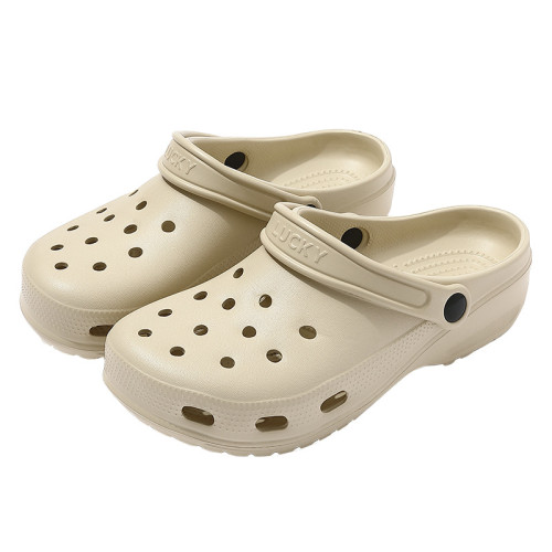 洞洞鞋女款沙灘防滑踩屎感卡通防滑夏季男外穿情侶手術室拖鞋男士 洞洞鞋女款沙灘防滑踩屎感卡通防滑夏季男外穿情侶手術室拖鞋男士