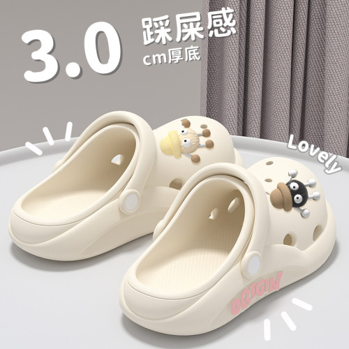 親子款洞洞鞋2025新款夏季兩穿小孩防滑軟底可愛兒童包頭涼拖鞋女 親子款洞洞鞋2025新款夏季兩穿小孩防滑軟底可愛兒童包頭涼拖鞋女