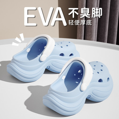 新瑪麗珍女款高跟洞洞鞋EVA洞洞鞋女士夏季外穿增高沙灘海邊拖鞋 新瑪麗珍女款高跟洞洞鞋EVA洞洞鞋女士夏季外穿增高沙灘海邊拖鞋