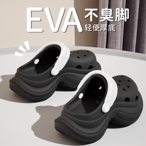 新瑪麗珍女款高跟洞洞鞋EVA洞洞鞋女士夏季外穿增高沙灘海邊拖鞋 新瑪麗珍女款高跟洞洞鞋EVA洞洞鞋女士夏季外穿增高沙灘海邊拖鞋