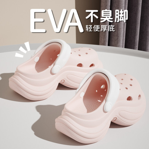 新瑪麗珍女款高跟洞洞鞋EVA洞洞鞋女士夏季外穿增高沙灘海邊拖鞋 新瑪麗珍女款高跟洞洞鞋EVA洞洞鞋女士夏季外穿增高沙灘海邊拖鞋