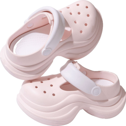 增高洞洞鞋女夏季外穿厚底踩屎感海邊沙灘絕美網紅超火兩穿涼拖鞋 增高洞洞鞋女夏季外穿厚底踩屎感海邊沙灘絕美網紅超火兩穿涼拖鞋