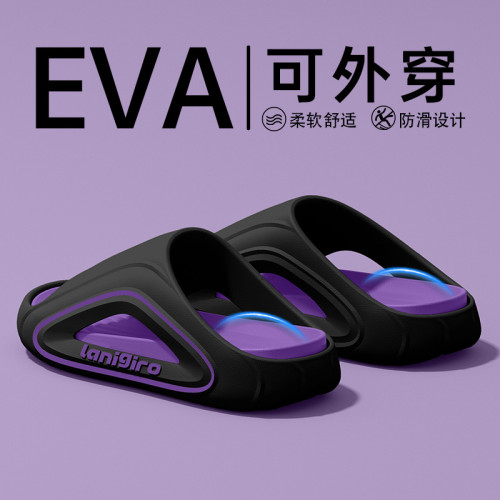 拖鞋男士2025新款夏季戶外運動防滑耐磨增高涼鞋踩屎感透氣涼拖鞋