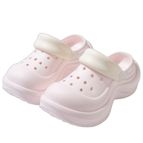 厚底增高洞洞鞋女2025新款夏季外穿防臭網紅超火沙灘包頭女涼拖鞋 厚底增高洞洞鞋女2025新款夏季外穿防臭網紅超火沙灘包頭女涼拖鞋