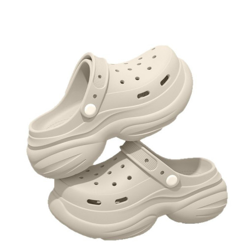 厚底洞洞鞋女士外穿夏季2025新款室內防滑包頭增高涼拖鞋女士夏 厚底洞洞鞋女士外穿夏季2025新款室內防滑包頭增高涼拖鞋女士夏