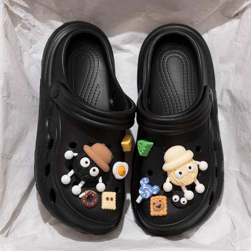 踩屎感洞洞鞋女2025新款夏天外穿開車軟底防臭辦公室包頭女涼拖鞋 踩屎感洞洞鞋女2025新款夏天外穿開車軟底防臭辦公室包頭女涼拖鞋