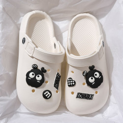 洞洞鞋女款2025新款手術室室內上班防滑懶人鞋包頭半拖鞋女外穿夏