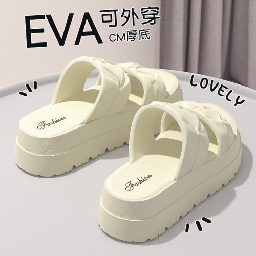 防滑拖鞋女2025新款厚底外穿涼拖室內家居eva防臭踩屎感沙灘涼鞋 防滑拖鞋女2025新款厚底外穿涼拖室內家居eva防臭踩屎感沙灘涼鞋