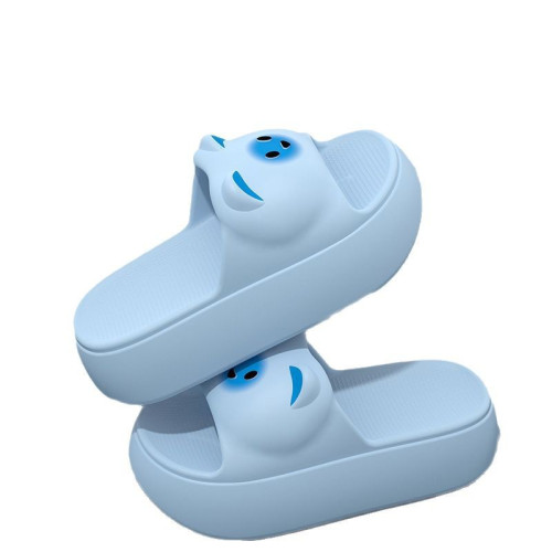 小個子厚底拖鞋女2025新款夏季外穿家居室內逛街增高防滑涼拖女士