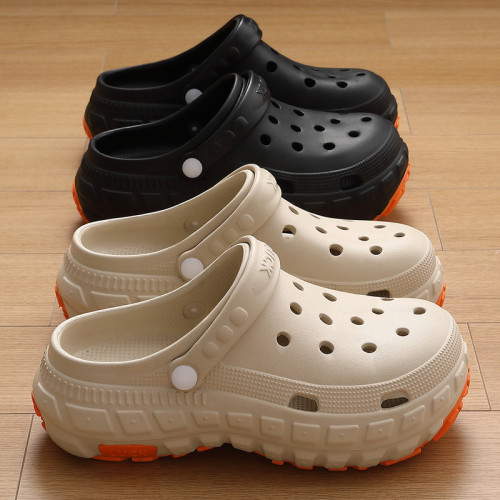 eva洞洞鞋男款外穿夏季2025新款外穿家用防滑厚底沙灘包頭涼鞋女 eva洞洞鞋男款外穿夏季2025新款外穿家用防滑厚底沙灘包頭涼鞋女