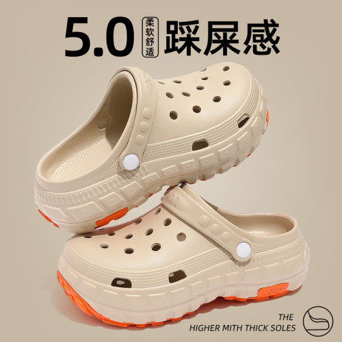 eva洞洞鞋男款外穿夏季2025新款外穿家用防滑厚底沙灘包頭涼鞋女 eva洞洞鞋男款外穿夏季2025新款外穿家用防滑厚底沙灘包頭涼鞋女