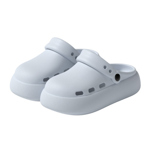 簡約純色eva洞洞鞋女夏室內居家軟底防滑包頭外穿沙灘涼拖鞋透氣 簡約純色eva洞洞鞋女夏室內居家軟底防滑包頭外穿沙灘涼拖鞋透氣