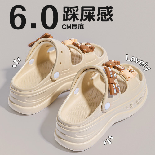 厚底涼鞋女款夏季2025新款外穿海邊沙灘防滑防臭eva兩穿拖鞋女士 厚底涼鞋女款夏季2025新款外穿海邊沙灘防滑防臭eva兩穿拖鞋女士