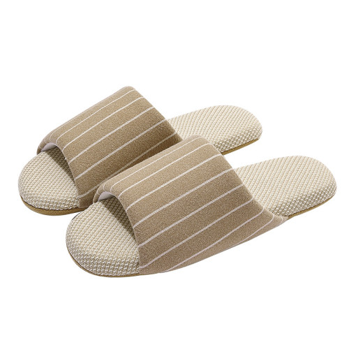 亞麻拖鞋女室內家居情侶防滑透氣拖鞋家用夏季耐磨居家涼鞋 亞麻拖鞋女室內家居情侶防滑透氣拖鞋家用夏季耐磨居家涼鞋