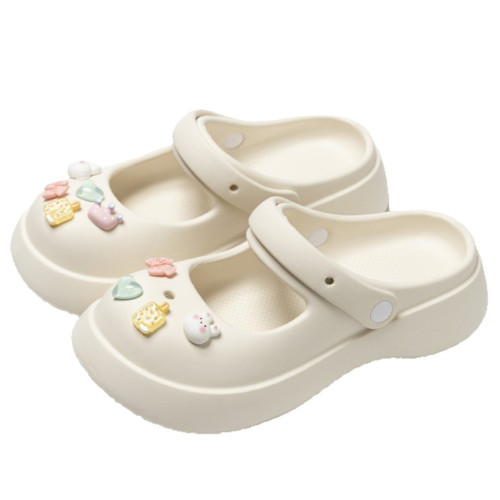 瑪麗珍洞洞鞋女夏季2025新款甜美可愛外穿軟底增高沙灘包頭涼拖鞋 瑪麗珍洞洞鞋女夏季2025新款甜美可愛外穿軟底增高沙灘包頭涼拖鞋