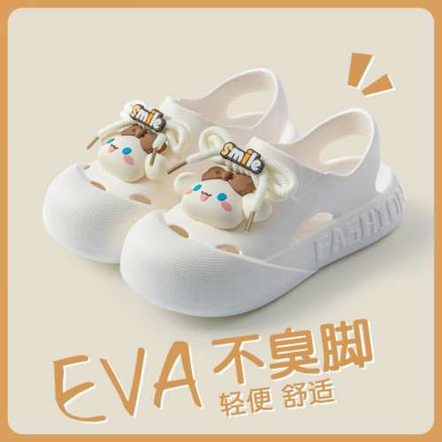 卡通洞洞鞋女款夏季2025新款外穿厚底時尚超火防滑包頭涼拖鞋女士 卡通洞洞鞋女款夏季2025新款外穿厚底時尚超火防滑包頭涼拖鞋女士