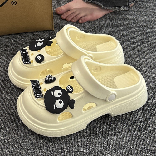 瑪麗珍洞洞鞋女款夏季外穿厚底增高沙灘ins少女心包頭涼拖鞋女士 瑪麗珍洞洞鞋女款夏季外穿厚底增高沙灘ins少女心包頭涼拖鞋女士