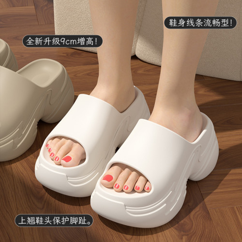 厚底拖鞋女2025新款夏季外穿增高足弓支撐eva防滑不累腳涼拖女士 厚底拖鞋女2025新款夏季外穿增高足弓支撐eva防滑不累腳涼拖女士
