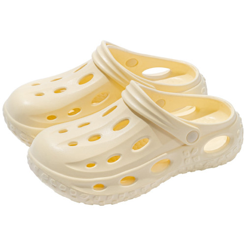 洞洞鞋男士夏季外穿2025新款厚底耐磨防滑不臭腳戶外開車包頭涼拖