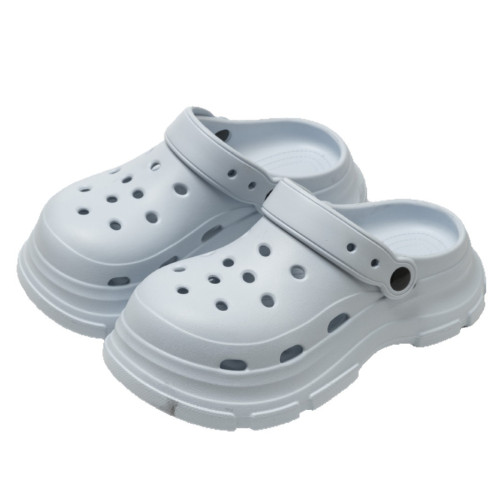 增高洞洞鞋女夏季新款外穿沙灘厚底防臭辦公室替換包頭涼拖鞋女士 增高洞洞鞋女夏季新款外穿沙灘厚底防臭辦公室替換包頭涼拖鞋女士