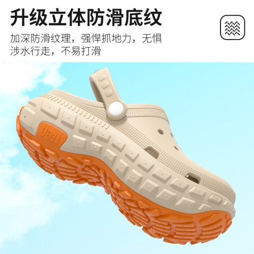 手術室洞洞鞋男士夏季外穿2025新款厚底耐磨防滑防臭透氣包頭涼拖 手術室洞洞鞋男士夏季外穿2025新款厚底耐磨防滑防臭透氣包頭涼拖