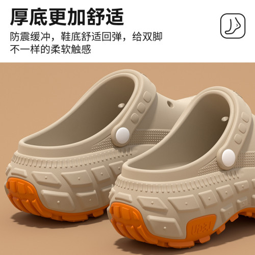 手術室洞洞鞋男士夏季外穿2025新款厚底耐磨防滑防臭透氣包頭涼拖 手術室洞洞鞋男士夏季外穿2025新款厚底耐磨防滑防臭透氣包頭涼拖
