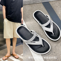 人字拖鞋男夏季室外穿軟底耐磨休閒時尚夾腳拖鞋涼鞋