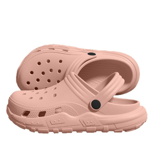 厚底洞洞鞋女夏季外穿2025新款超火辦公室沙灘防滑踩屎感情侶涼拖 厚底洞洞鞋女夏季外穿2025新款超火辦公室沙灘防滑踩屎感情侶涼拖