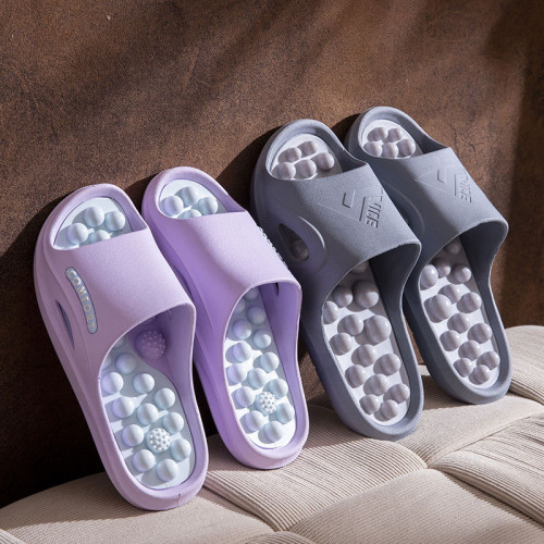 按摩拖鞋男士夏季家居室內軟底防滑老人足療養生涼拖鞋女 按摩拖鞋男士夏季家居室內軟底防滑老人足療養生涼拖鞋女