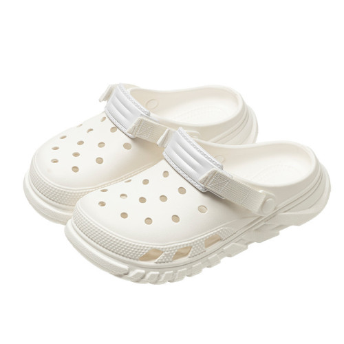 蝸輪洞洞鞋男沙灘鞋外穿女鞋厚底防滑時尚拖鞋涼拖戶外拖鞋包頭 蝸輪洞洞鞋男沙灘鞋外穿女鞋厚底防滑時尚拖鞋涼拖戶外拖鞋包頭