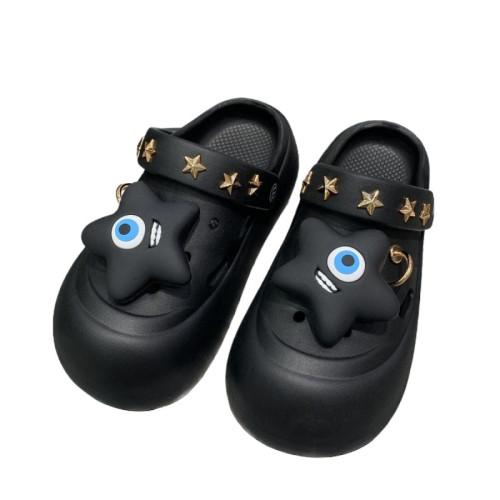 【】洞洞鞋包頭女鞋2025夏季新款厚底可愛增高卡通外穿涼拖鞋 【】洞洞鞋包頭女鞋2025夏季新款厚底可愛增高卡通外穿涼拖鞋