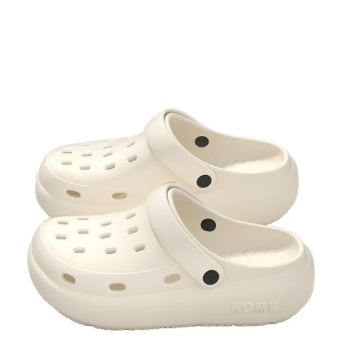 洞洞鞋女款夏季新款外穿沙灘厚底護士防滑醫生手術室包頭涼拖鞋男 洞洞鞋女款夏季新款外穿沙灘厚底護士防滑醫生手術室包頭涼拖鞋男