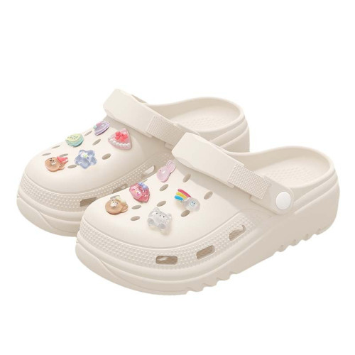 洞洞鞋女夏季外穿2025新款海邊沙灘超火厚底防滑eva不臭腳涼拖鞋 洞洞鞋女夏季外穿2025新款海邊沙灘超火厚底防滑eva不臭腳涼拖鞋