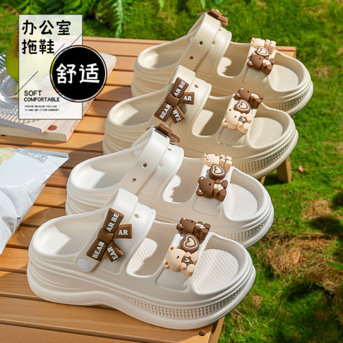 涼鞋女夏外穿2025新款厚底防滑海邊沙灘兩穿一腳蹬軟底涼拖鞋夏季 涼鞋女夏外穿2025新款厚底防滑海邊沙灘兩穿一腳蹬軟底涼拖鞋夏季