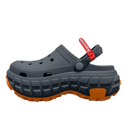 登山級防滑洞洞鞋男士夏季外穿2025新款厚底防滑防臭耐磨透氣涼拖 登山級防滑洞洞鞋男士夏季外穿2025新款厚底防滑防臭耐磨透氣涼拖