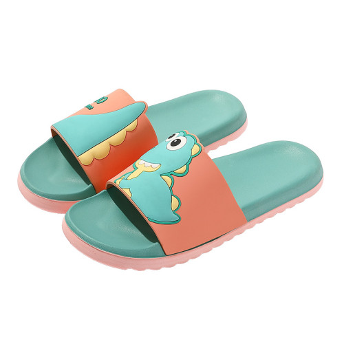 2025夏季新款家居男女夏季小恐龍呆萌卡通透氣防滑家用一字拖鞋男 2025夏季新款家居男女夏季小恐龍呆萌卡通透氣防滑家用一字拖鞋男