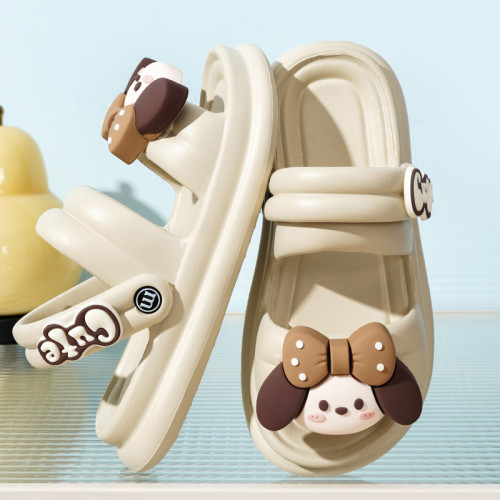 【】2025新款厚底可愛時尚海邊百搭休閒雙條帶涼鞋女軟底涼拖 【】2025新款厚底可愛時尚海邊百搭休閒雙條帶涼鞋女軟底涼拖