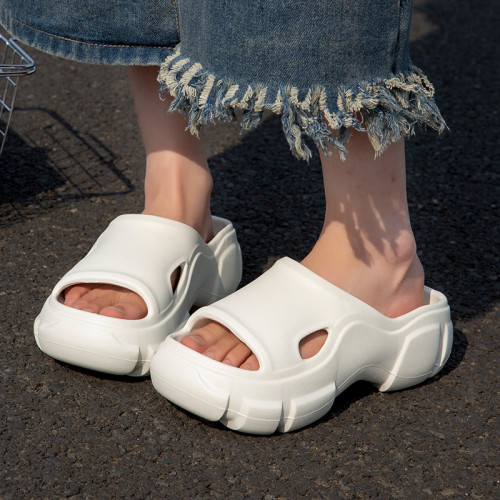 厚底踩屎感拖鞋女2025新款夏季外穿增高時尚網紅沙灘防滑涼拖鞋女 厚底踩屎感拖鞋女2025新款夏季外穿增高時尚網紅沙灘防滑涼拖鞋女