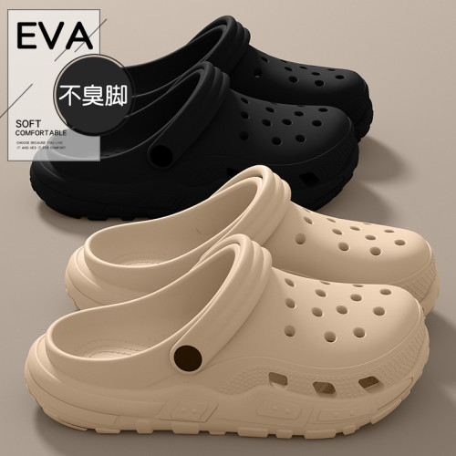 手術室拖鞋防滑洞洞鞋男款2025新款醫護士專用eva厚底外穿女涼拖 手術室拖鞋防滑洞洞鞋男款2025新款醫護士專用eva厚底外穿女涼拖