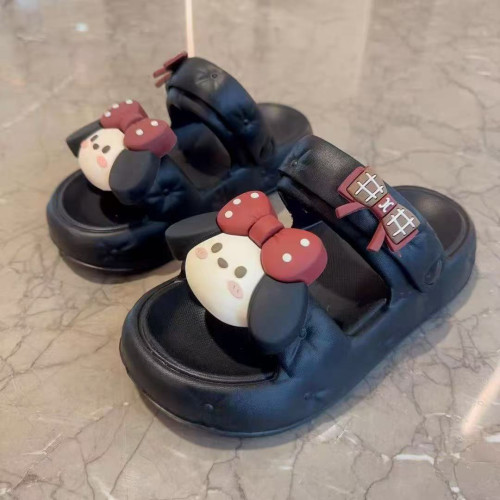 【】網紅新款甜美可愛蝴蝶結軟底涼拖鞋夏季外穿踩屎感拖鞋 【】網紅新款甜美可愛蝴蝶結軟底涼拖鞋夏季外穿踩屎感拖鞋