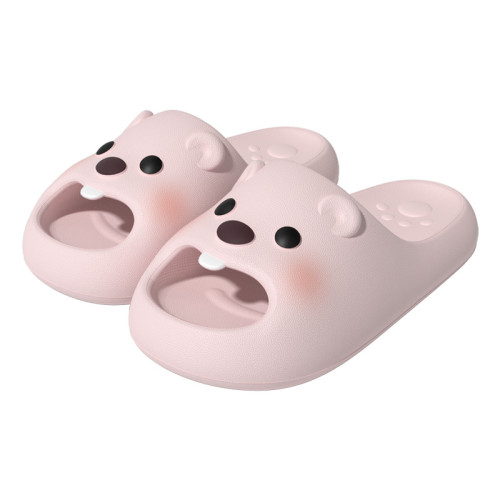可愛露比拖鞋女夏季厚底室內家居浴室防滑海狸loopy涼拖可外穿 可愛露比拖鞋女夏季厚底室內家居浴室防滑海狸loopy涼拖可外穿