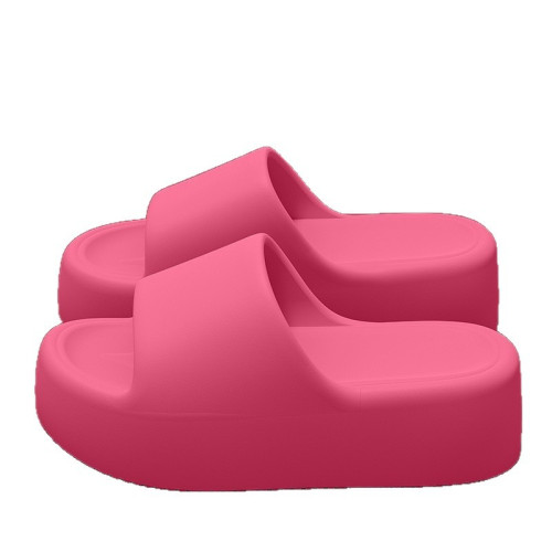 多巴胺厚底拖鞋女2025新款踩屎感增高防滑居家涼拖鞋可戶外穿靜音