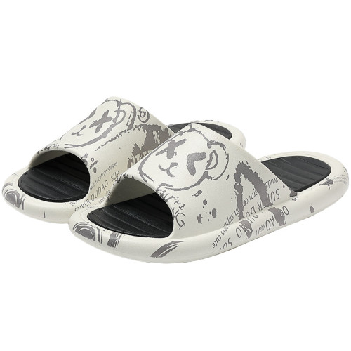 eva拖鞋男夏季時尚印花家居室內家用軟底浴室防滑男士涼拖鞋 eva拖鞋男夏季時尚印花家居室內家用軟底浴室防滑男士涼拖鞋