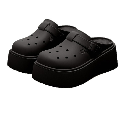 厚底勃肯洞洞鞋女2025新款夏季外穿百搭沙灘軟底休閒增高涼拖鞋女 厚底勃肯洞洞鞋女2025新款夏季外穿百搭沙灘軟底休閒增高涼拖鞋女