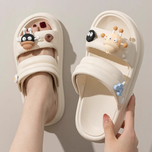 厚底涼鞋女士夏季外穿2025新款時尚網紅海邊沙灘防滑防臭兩穿拖鞋 厚底涼鞋女士夏季外穿2025新款時尚網紅海邊沙灘防滑防臭兩穿拖鞋